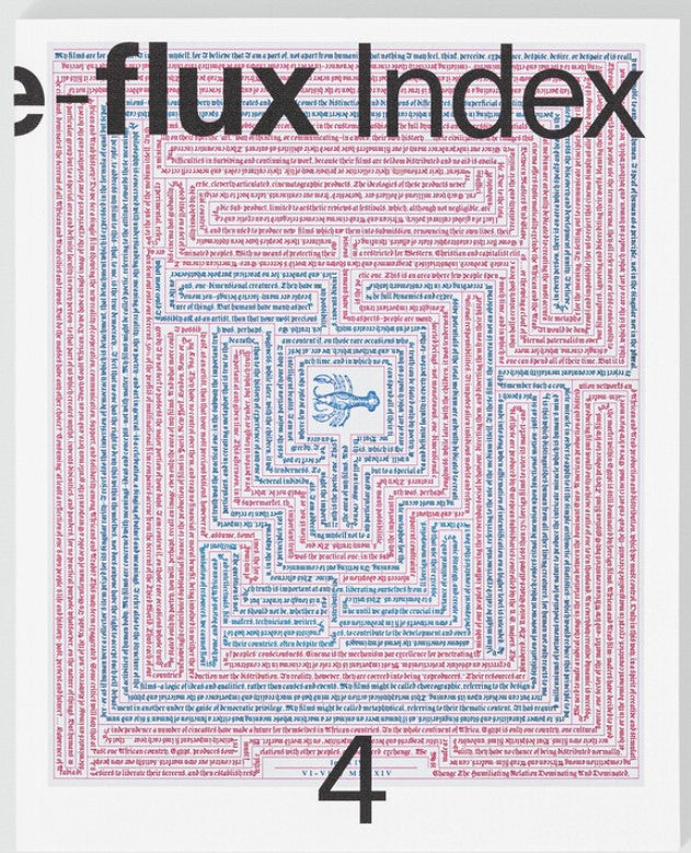 e-flux Index #4, December 2024
