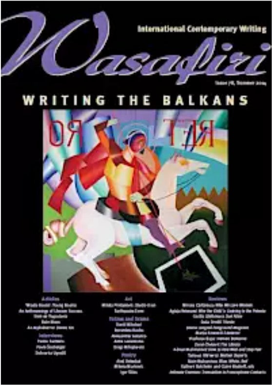 Wasafiri 78: Writing the Balkans
