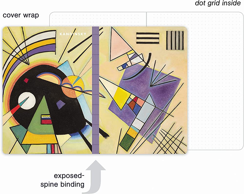 Black and Violet Notebook, Vasily Kandinsky