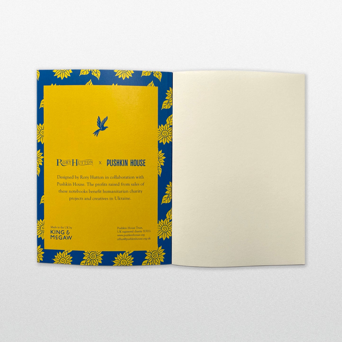 Rory Hutton x Pushkin House Notebook