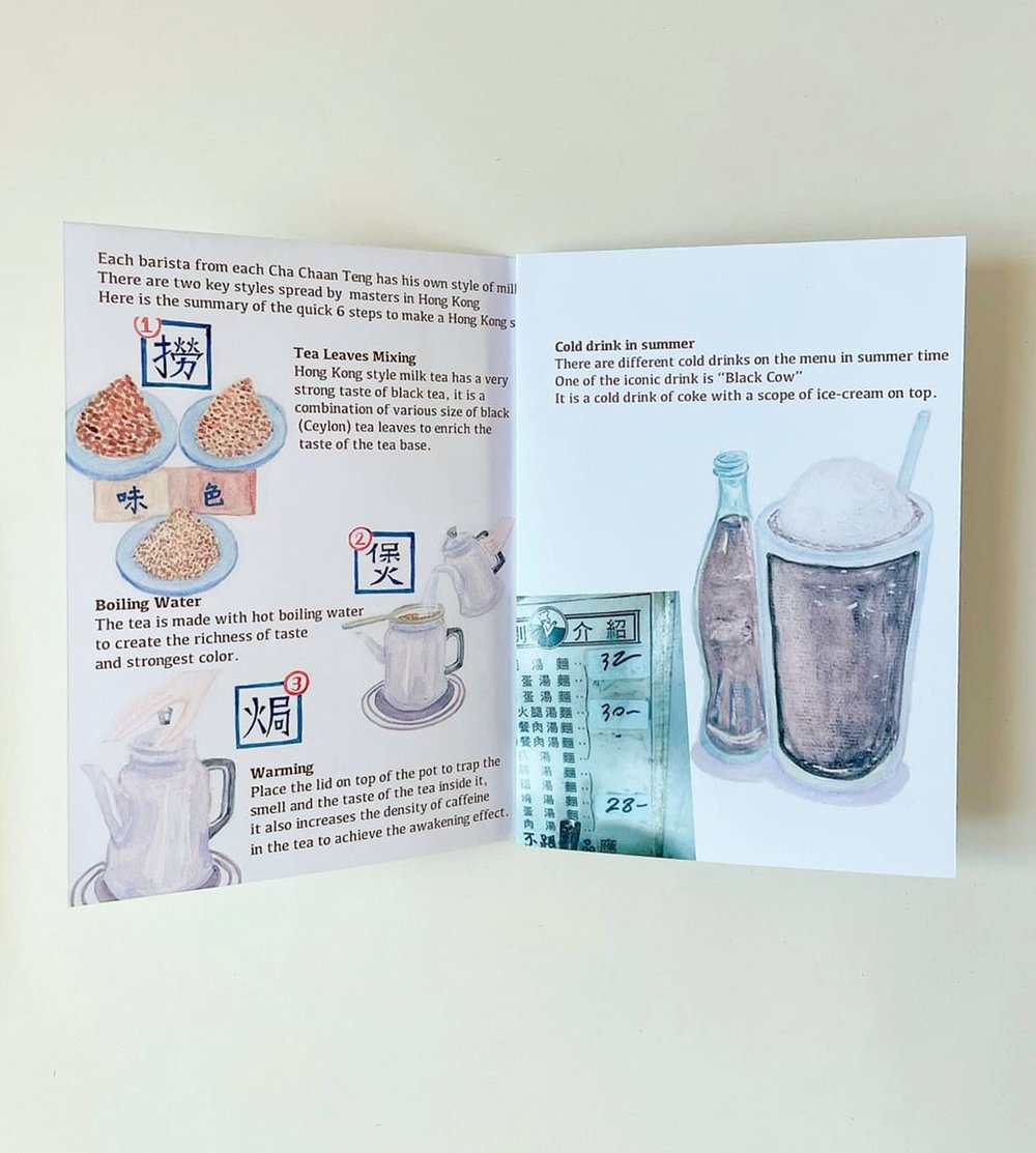 Cha Chaan Teng Milk Tea. Community by Alison Hui