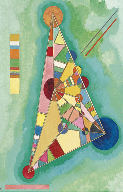 Jigsaw Puzzle: Vasily Kandinsky's "Variegation in the Triangle"