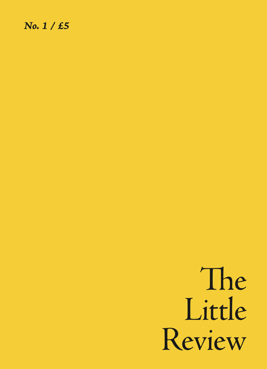 The Little Review: Issue No.1