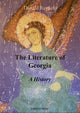 Book cover of 'The Literature of Georgia: A History' by Donald Rayfield with a religious icon design.