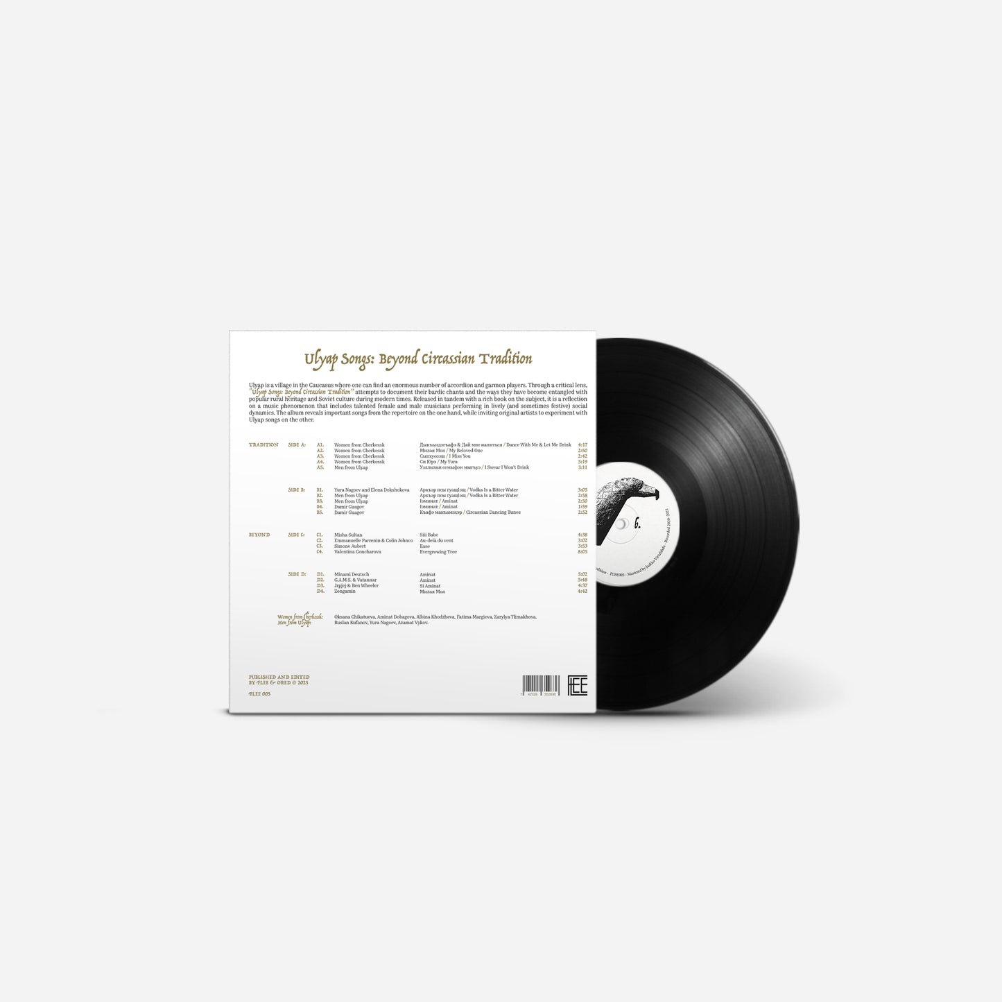 Ulyap Songs: Beyond Circassian Tradition. Vinyl & Artbook by FLEE Project